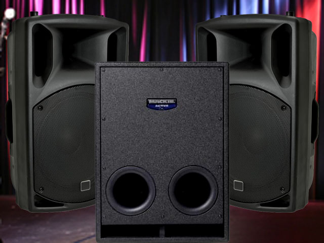 hyra högtalare LA1 subwoofer